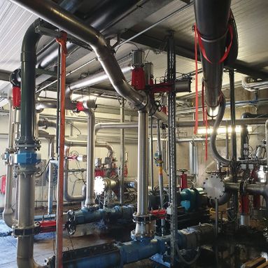 industrielle Rohre